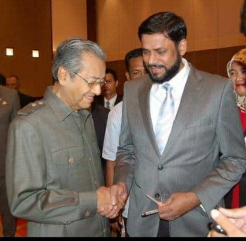With Tun Dr. Mahathir Mohamad, Prime Minister of Malaysia